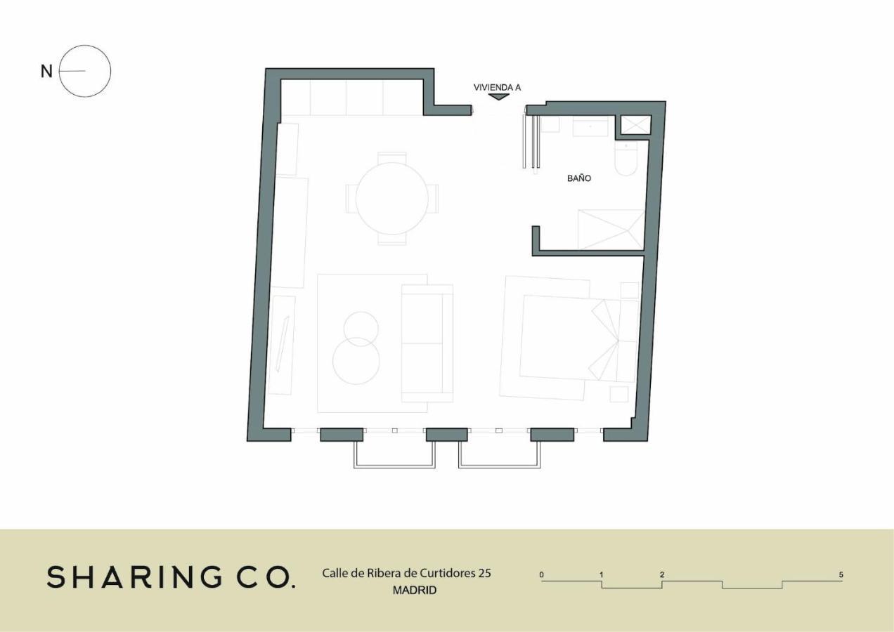 El Rastro By Sharingco Apartment มาดริด ภายนอก รูปภาพ